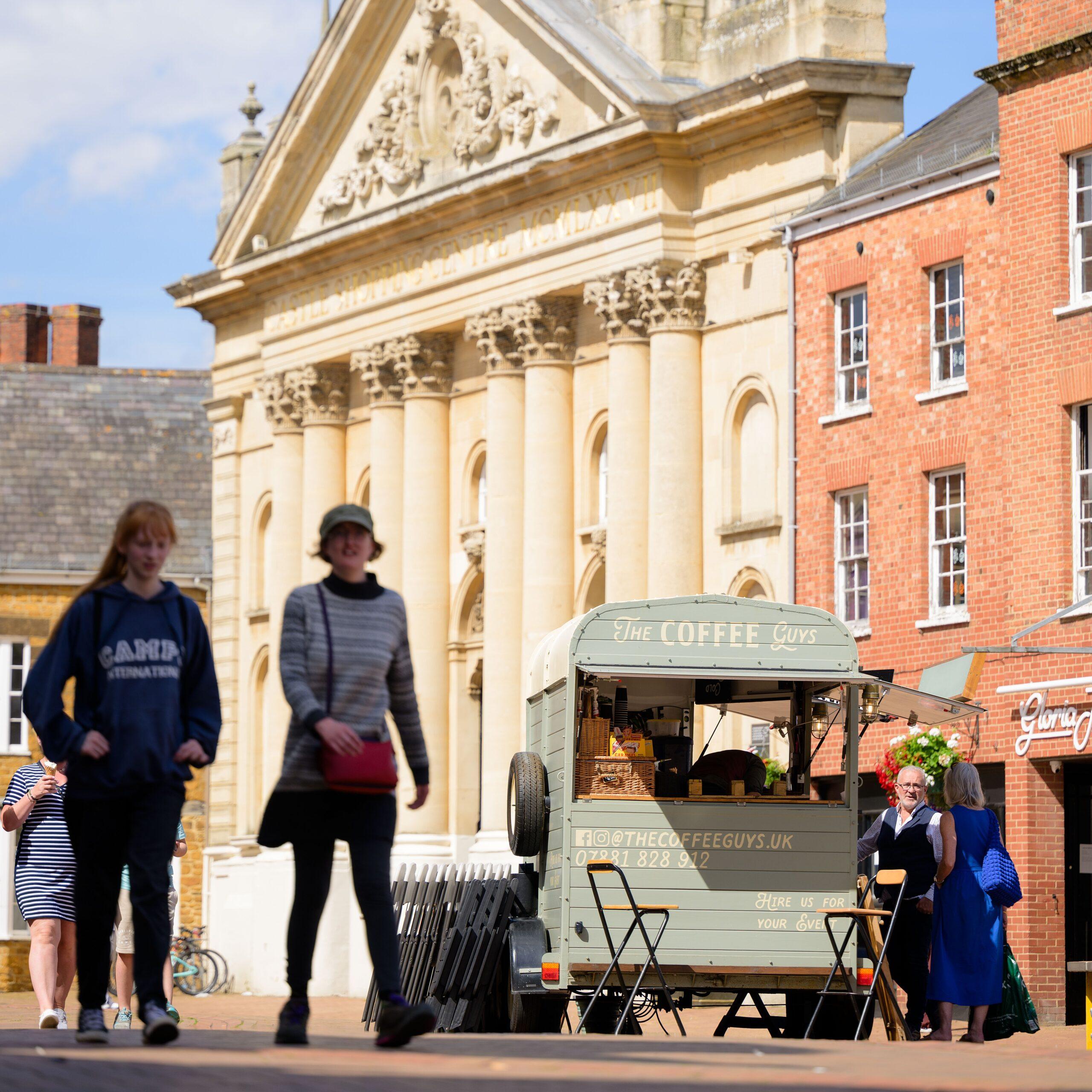 view of Banbury market place