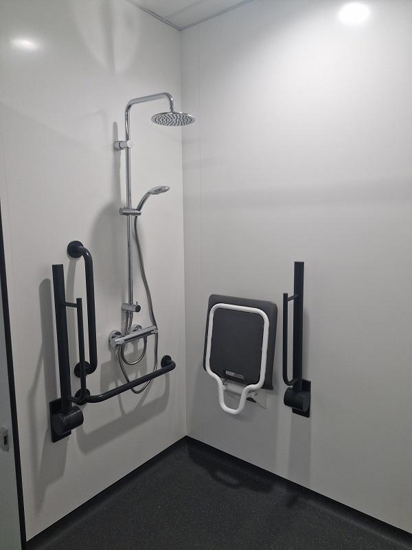 accessible shower Woodgreen