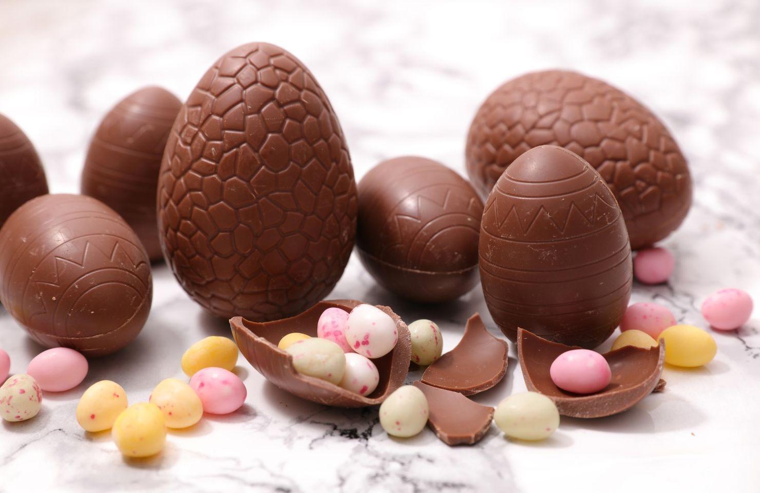 chocolate Easter eggs