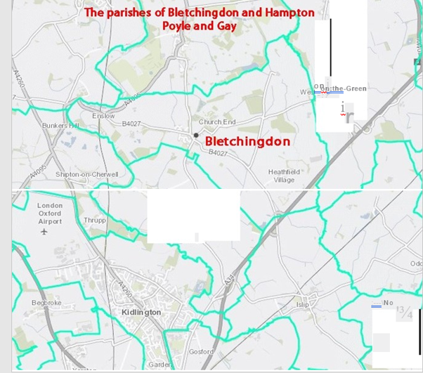 Bletchingdon and Hampton Gay and Poyle area application
