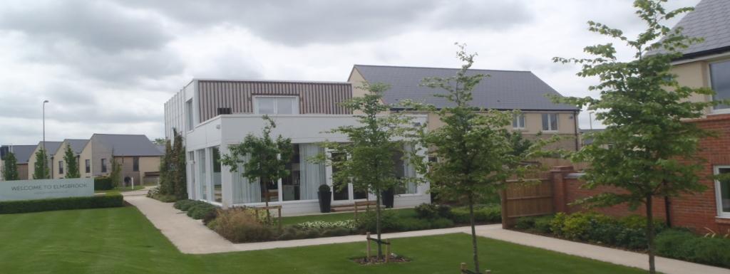 Houses on North West Bicester Elmsbrook development