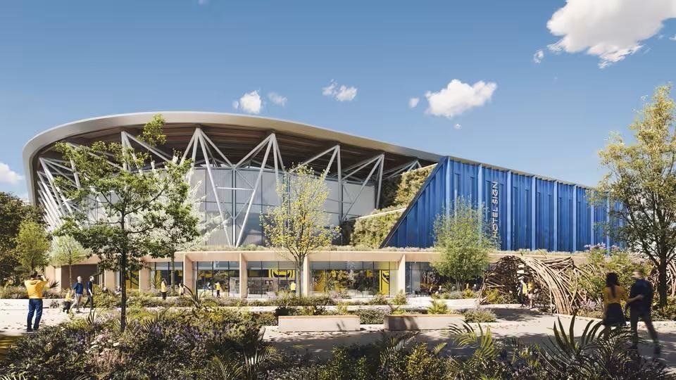 OUFC new stadium artist's impression