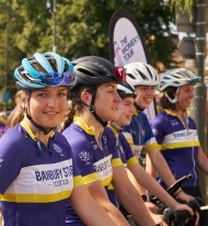 women cyclists from banbury star