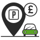 Icon: Car park locations and fees