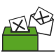 Icon: Ways to vote